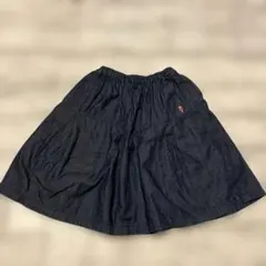 ミキハウス　デニムスカート 120cm L140-150 サイズ注意