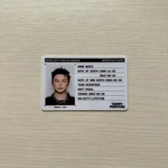 SEVENTEEN ウジ IDカード HAPPYBURSTDAY