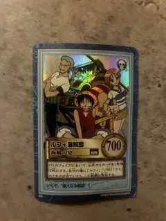 ワンピース ハイパーバトルルフィ海賊団S01海賊の宴美品1999年製