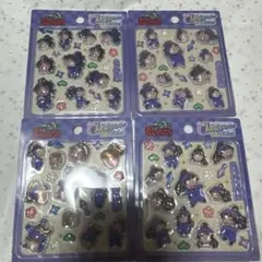 忍たま乱太郎　五年生　チェリジェムステッカー　カミオジャパン　シール　4セット