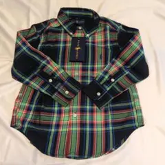 Ralph Lauren チェック柄長袖シャツ 110サイズ