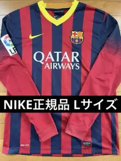 【正規品・希少長袖】バルセロナ イニエスタ ユニフォーム 13-14 Lサイズ