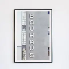アートポスター　インテリア　北欧　バウハウス　デザイン　建築　フォト　グレー系のサムネイル