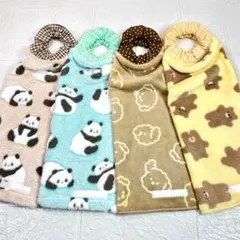 4枚 ふわふわタオルエプロン おりこうエプロン おりこうタオル 保育園エプロン