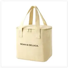 【未使用品】 DEAN&DELUCA GLOW リネン風素材　 保冷バッグ