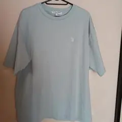 U.S. POLO ASSN. ライトブルー Tシャツ Lサイズ