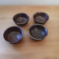 お猪口 4客セット 陶器 ぐい呑み 酒器