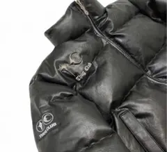 THUG CLUB サグクラブ レザー ダウンジャケット S 韓国 ストリート