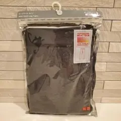 【UNIQLO・新品】HEATTECH ロングタイツ ダークグレー Lサイズ