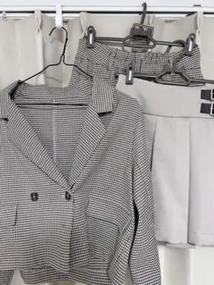 INGNI 千鳥柄　ジャケット　チェック　セットアップ　まとめ売り