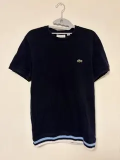 LACOSTE ラコステ Tシャツ ネイビー 厚手 フレンチラコステ