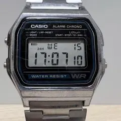 【動作確認済】CASIO A158W デジタルチープカシオ レトロ シルバーのサムネイル