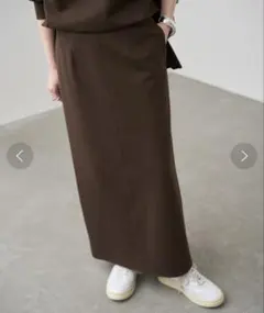 Spick and Span スカート　ソフトポンチIラインスカートのサムネイル