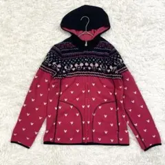 UNIQLO ユニクロ フリースパーカー ディズニー ミッキー L リバーシブル