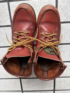 Red Wing ワークブーツ モックトゥ ブラウン