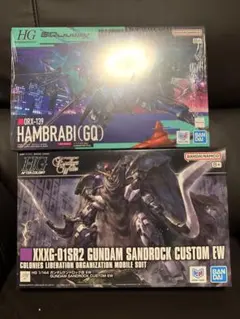 特限〜10/8 RGトールギスEW & HGガンダムサンドロック改EW - メルカリ