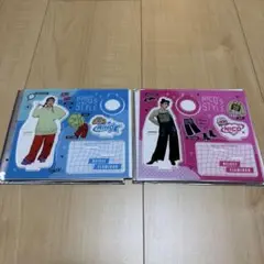 【新品】平成フラミンゴ アクリルスタンド 2種セット