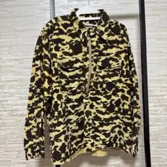 A BATHING APE フランネルプルオーバーシャツ 裏原系 迷彩