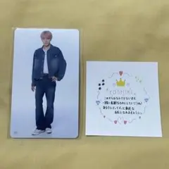 KO1KEYZ 矢田佳暉 ファンミ トレカ006 プラチャステッカー