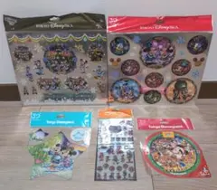 【未開封】ディズニーリゾート　ステッカー　まとめ　クリスマス　七夕　ハロウィンのサムネイル