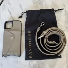 BANDOLIER（バンドリヤー） グレージュ　iPhone13／13Pro