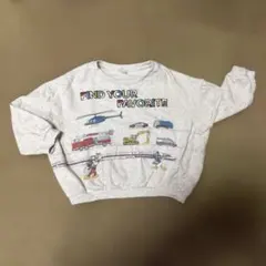 Littc ミッキー はたらくクルマ　トレーナー110㎝　トミカトレーナーまとめ