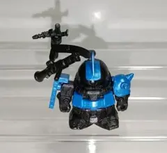 シャア専用ザク ガン消し SDガンダムR ガシャポン SDR プラメッキ