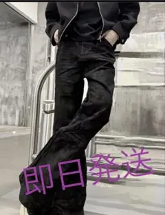 リックオウエンス 似デニム フレア新品即日発送　Rick Ｏwensbolan