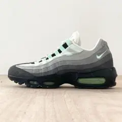 【良品】NIKE エアマックス95 ミント黒グレー グラデーション 26cm