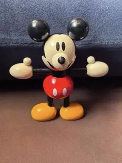 ディズニー　ミッキーマウス　レトロ　人形