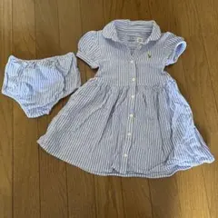 Ralph Lauren ワンピースとショーツセット 18M