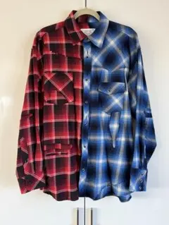 MIYAGIHIDETAKA ミヤギヒデタカ ネルシャツ　チェック MIYAGIHIDETAKA(ミヤギヒデタカ) 人気の新作/中古通販