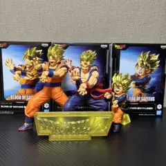 ドラゴンボール フィギュア blood of saiyans 3体セット - メルカリ