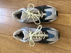 Yeezy 700 グレー/ブルー スニーカー　26.5cm