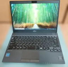 富士通 LIFEBOOK U938/S SSD USB-C 稼働品 軽量のサムネイル