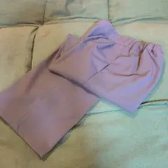 デビロック　ハイウエストタックワイドパンツ　サイズ130