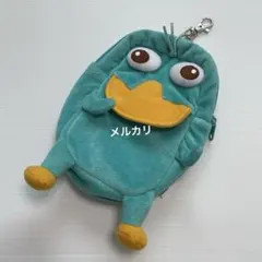 ぬいぐるみ カモノハシ ペリー ディズニー セガ 新品未使用 未使用タグ付 ペリー ぬいぐるみ くったり ディズニーストア