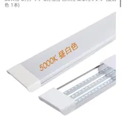 LED直管蛍光灯 ベースランプ 120cm天井照明 器具一体型 (昼白色 1本)