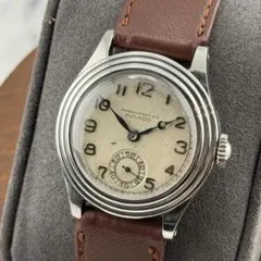 【稼働・超希少】モバード　クロノメーター　30mm 手巻き　アンティークのサムネイル