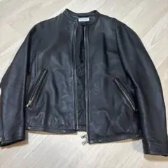 FREAK'S STORE ブラックレザーシングルライダース M