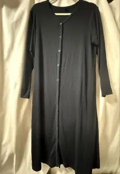 ユニクロ　リブ　ロングカーディガン