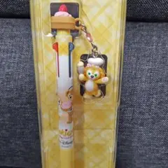 ダッフィーアンドフレンズ　クッキーアンボールペン3色　新品未開封