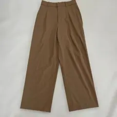 UNIQLOタックワイドパンツM