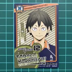 山口忠　ハイキュー　きゃらくたぶるカードグミ vol.2
