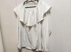 【新品未使用】VIS 白ブラウス