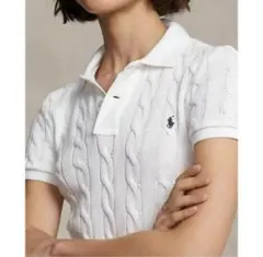 Polo Ralph Lauren ホワイト ニットワンピース M