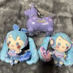 【GEO限定】初音ミク×RODY ぬいぐるみ2種＋リアルロディ セット
