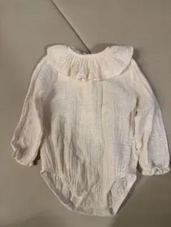 ZARA フリル付きロンパース 12-18ヶ月