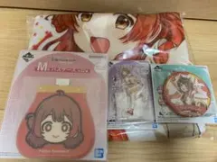 一番くじ　学園アイドルマスター　I賞 M賞 O賞 P賞　花海佑芽　4点