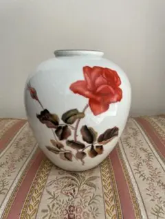 USED】大倉陶園 OKURA 金彩栗枝図 栗 金彩 花瓶 花生 花器 壺 - メルカリ